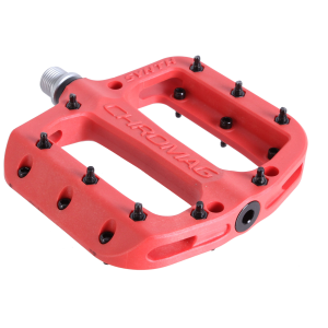 N+1 Bikes Chromag Synth Pedals Red - $58.00 at N+1 Bikes