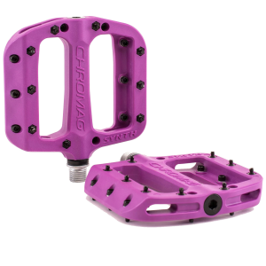 N+1 Bikes Chromag Synth Pedals Purple - $58.00 at N+1 Bikes