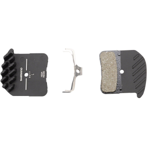 N+1 Bikes Shimano H03A-RF Disc Brake Pad Spring - Resin Compound Finned Alloy Back Plate One Pair - $53.00 at N+1 Bikes