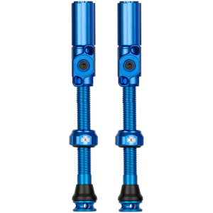 N+1 Bikes Muc-Off Big Bore Hyrid Tubeless Valve Stems - Large 45mm Blue - $50.00 at N+1 Bikes