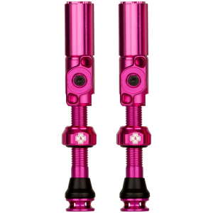 Muc-Off Big Bore Hyrid Tubeless Valve Stems - Medium 35mm Pink