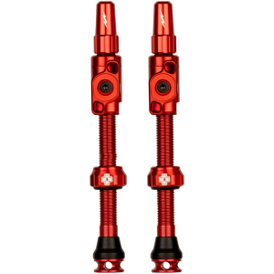 Muc-Off Big Bore Lite Tubeless Valve Stems - Large 45mm -Red