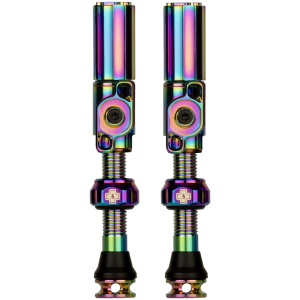 Muc-Off Big Bore Hyrid Tubeless Valve Stems - Medium 35mm Iridescent