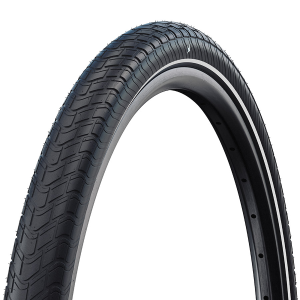 N+1 Bikes Schwalbe Motion Big Apple Hybrid Tire 24''x2.00 Wire Clincher Addix Green RaceGuard Reflex 67TPI Black - $45.00 at N+1 Bikes
