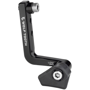 Wolf Tooth LoneWolf Aero Chainguide - 32t-50t Braze-On Low-Sweep For 1x Drivetrains Only BLK