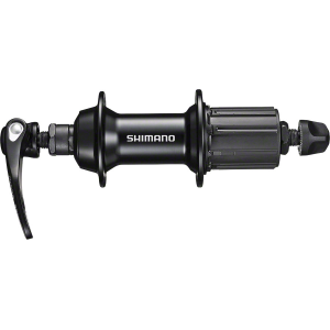 N+1 Bikes Shimano FH-RS400 Rear Hub - QR x 130mm Rim Brake HG 11 Road Black 36H - $36.39 at N+1 Bikes
