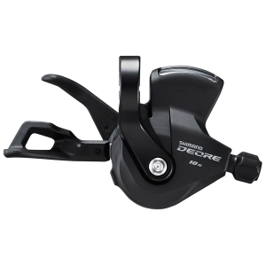 N+1 Bikes Shimano Deore SL-M4100-R Right Shift Lever - 10-Speed RapidFire Plus Optical Gear Display BLK - $42.14 at N+1 Bikes