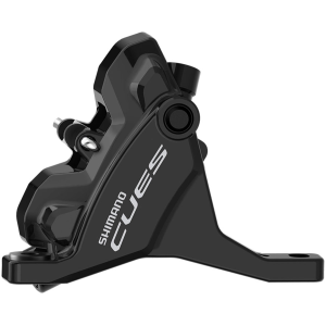 N+1 Bikes Shimano CUES BR-U6030F Hydraulic Disc Brake Caliper - Front Flat Mount Resin Pad BLK - $42.00 at N+1 Bikes