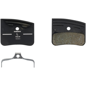 N+1 Bikes Shimano P03A-RF Disc Brake Pads Springs - Resin Compound Finned Aluminum Back Plate One Pair - $42.00 at N+1 Bikes