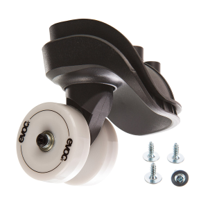 N+1 Bikes EVOC Left Wheel for 4Wheel Trolley White - $40.00 at N+1 Bikes