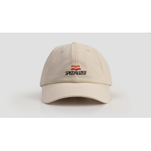 Specialized Flag Graphic 6 Panel Dad Hat White Mountains Osfa