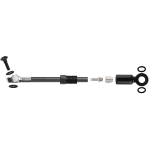 N+1 Bikes Jagwire Sport DOT Hydraulic Hose Kit for SRAM Road Flat Mount 2000mm Black - $39.99 at N+1 Bikes