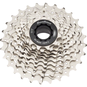 N+1 Bikes SunRace RS1 Cassette - 10 Speed 11-28t Silver - $35.70 at N+1 Bikes