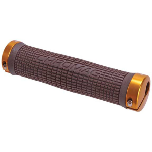 N+1 Bikes Chromag Squarewave Grips Brown/Gold - $42.00 at N+1 Bikes