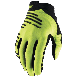 N+1 Bikes 100% R-Core Gloves - Flourescent Yellow Full Finger X-Large - $36.50 at N+1 Bikes