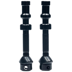 N+1 Bikes Stan's Tubeless Universal+ Valve Stems - Alloy Regular 20mm Black Pair - $35.00 at N+1 Bikes
