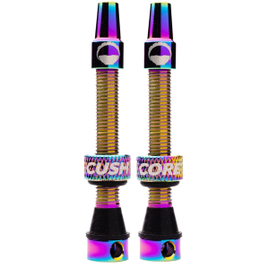 N+1 Bikes CushCore Tubeless Presta Valve Set - 44mm Oil Slick - $35.00 at N+1 Bikes