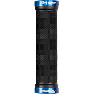 N+1 Bikes Reverse Classic Thin Lock-On Grips 28mm Black/Blue - $34.99 at N+1 Bikes