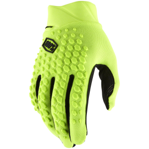 N+1 Bikes 100% Geomatic Gloves - Flourescent Yellow Full Finger Men's Medium - $34.50 at N+1 Bikes