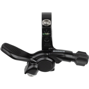 Shimano SL-MT500-L Dropper Seatpost Remote - Left Band Clamp Mount Black