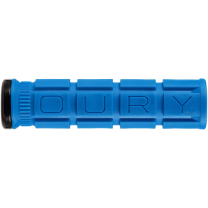 N+1 Bikes Oury Single-Sided V2 Lock-On Grips - Deja Blue - $33.99 at N+1 Bikes