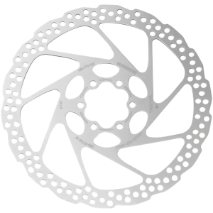 N+1 Bikes Shimano Deore SM-RT56-MP Disc Brake Rotor - 180mm 6-Bolt For Resin Pads Only Silver - $30.00 at N+1 Bikes