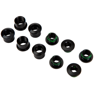 N+1 Bikes SRAM Road Double Chainring Aluminum Boltset 10 pieces BLK also fits SRAM Omnium Cranks - $30.00 at N+1 Bikes