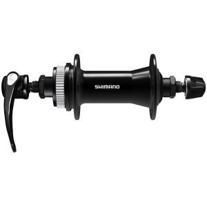 Shimano Deore HB-QC400 Front Hub - QR x 100mm Center-Lock Disc Black 32H