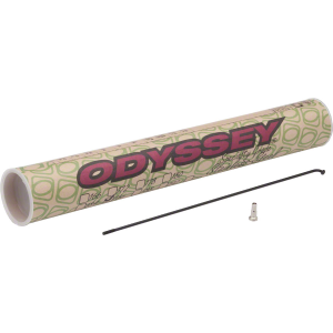 Odyssey HGS Spokes - Stainless Straight 14g 184mm BLK Box of 40 Includes Nipples