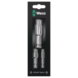 Wera 870/4/7 SET A SB 1/4'' Hex Set