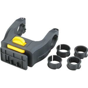 N+1 Bikes Topeak Fixer 8e Handlebar Bracket for Bags: Black - $29.95 at N+1 Bikes