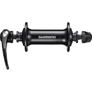 Shimano HB-RS400 Front Hub - QR x 100mm Rim Brake Black 36h