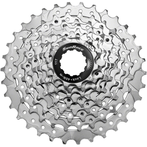 N+1 Bikes SunRace M96 Cassette - 9-Speed 11-34t Nickel - $28.99 at N+1 Bikes