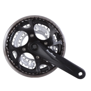 N+1 Bikes Sunrace FCM300 7/8sp Crankset 28/38/48t 175mm Black - $27.99 at N+1 Bikes
