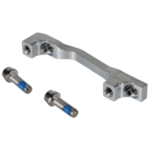 N+1 Bikes Hope +40 74mm Caliper Adapter (PM) F-200/240mm Silver - $27.50 at N+1 Bikes