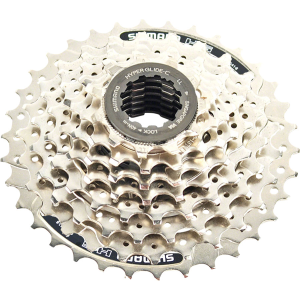 N+1 Bikes Shimano CS-HG41 Cassette - 8 Speed 11-34t Silver Mega Range - $23.11 at N+1 Bikes