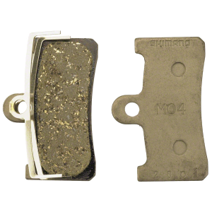 N+1 Bikes Shimano M04-RX Disc Brake Pads Spring - Resin Compound Steel Back Plate Fits XT M755 One Pair - $20.28 at N+1 Bikes