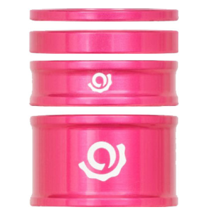 N+1 Bikes Industry Nine Headset Combo Spacer Kit 1-1/8" Set/4 Pink - $25.00 at N+1 Bikes