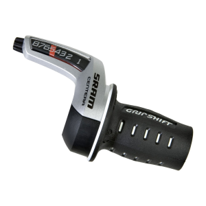N+1 Bikes SRAM Centera Twist 8sp Rear Shifter 2:1 Silver/Black - $25.00 at N+1 Bikes