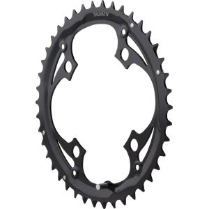 N+1 Bikes TruVativ Trushift 42T x 104mm BCD Steel Ring Black V4 - $25.00 at N+1 Bikes