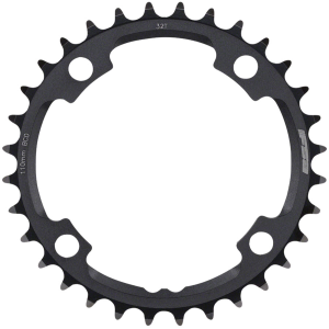 N+1 Bikes Full Speed Ahead Gossamer Pro ABS Road Chainring - 32t Inner Ring 110mm BCD 4-Bolt Aluminum N10/N11 BLK - $25.00 at N+1 Bikes