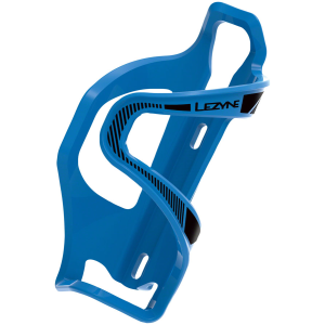 N+1 Bikes Lezyne Flow SL Water Bottle Cage - Left Side Entry Blue - $24.99 at N+1 Bikes