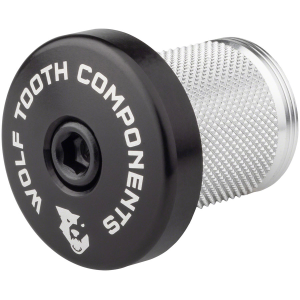 N+1 Bikes Wolf Tooth Compression Plug with Integrated Spacer Stem Cap Black - $24.95 at N+1 Bikes