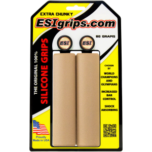 N+1 Bikes ESI Extra Chunky Grips - Tan - $24.99 at N+1 Bikes