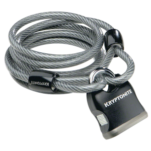 Kryptonite KryptoFlex Cable Lock with Key: 6' x 8mm
