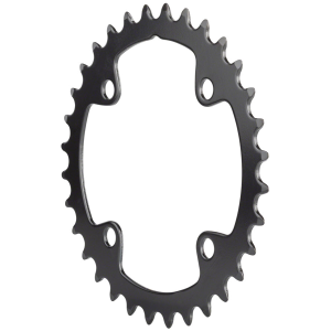 N+1 Bikes Full Speed Ahead Omega/Vero Pro Steel Road Double Chainring - 32t 90 BCD Steel N-11 BLK - $23.00 at N+1 Bikes