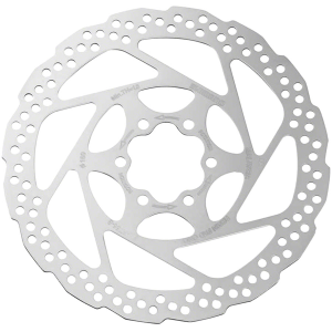 N+1 Bikes Shimano Deore SM-RT56-SP Disc Brake Rotor - 160mm 6-Bolt For Resin Pads Only Silver - $23.00 at N+1 Bikes