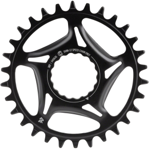 N+1 Bikes RaceFace Narrow Wide Direct Mount CINCH Steel Chainring - Shimano 12-Speed requires Hyperglide+ compatible chain 30t BLK - $21.99 at N+1 Bikes