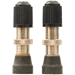 N+1 Bikes Stan's Tubeless Universal Valve Stems - Brass Regular Schrader Pair - $21.00 at N+1 Bikes