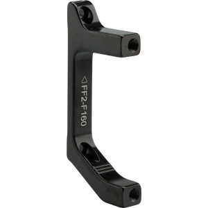 N+1 Bikes TRP FF2 Disc Brake Adapter - Front Flat Mount Fork to Post Mount Caliper For 160 mm Rotors - $19.99 at N+1 Bikes